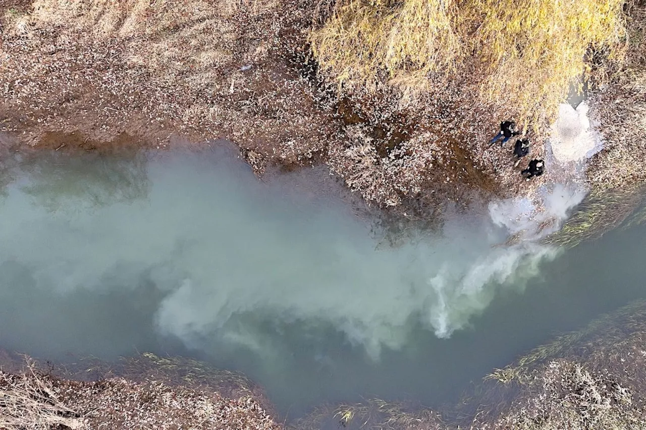 VIDEO: B.C. First Nation uncovers 3rd toxic spill in Hope Slough in 2 months