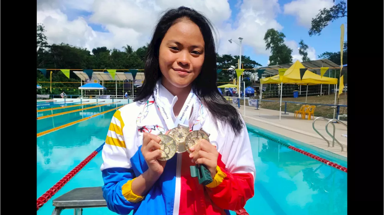 Puerto Princesa's Quendy Fernandez bags 4 golds in BIMP-EAGA