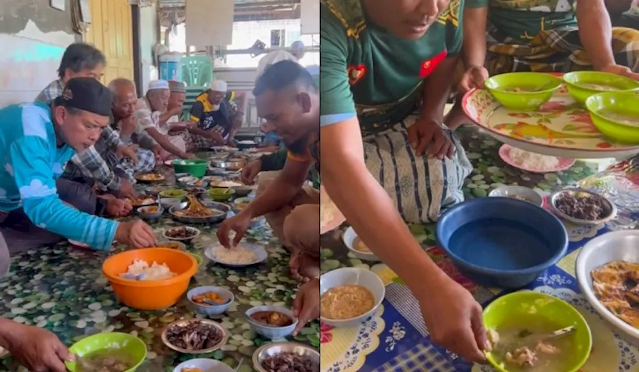 – Tradisi Makan Berhidang Perkampungan Melayu Di Myanmar Buat Ramai Rindu Zaman Dulu