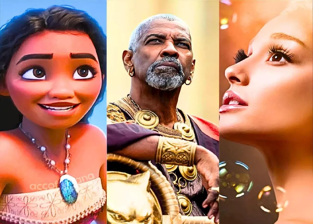 Box office: ‘Moana 2’, ‘Wicked’, and ‘Gladiator II’ break records