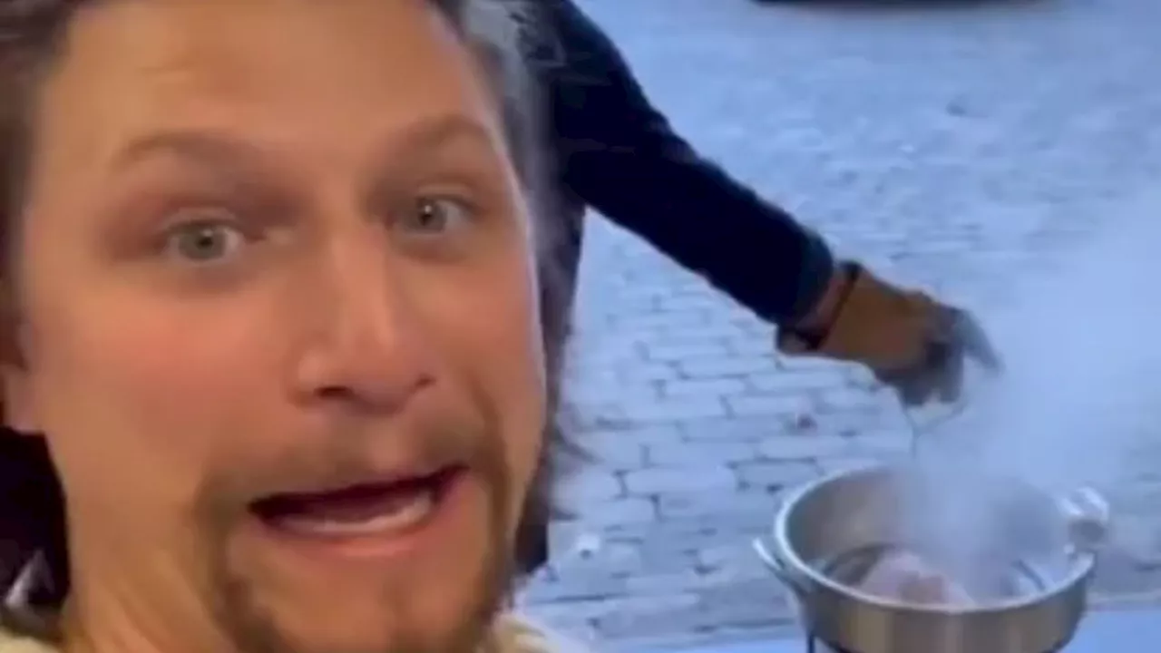 Jon Bon Jovi and Son Jake Join Forces to Fry a Turkey in Hilarious Holiday Video