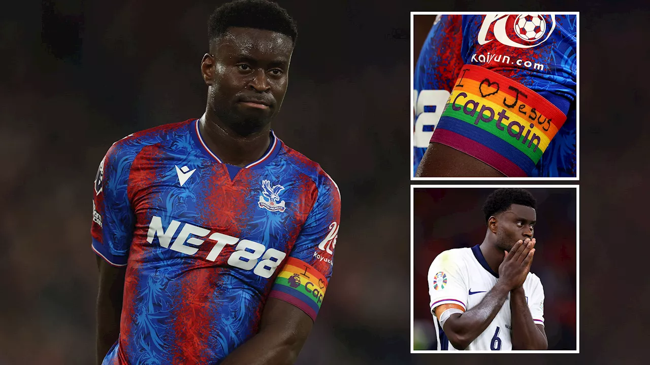 Palace Captain Guehi Wears Rainbow Armband, Receives FA Warning