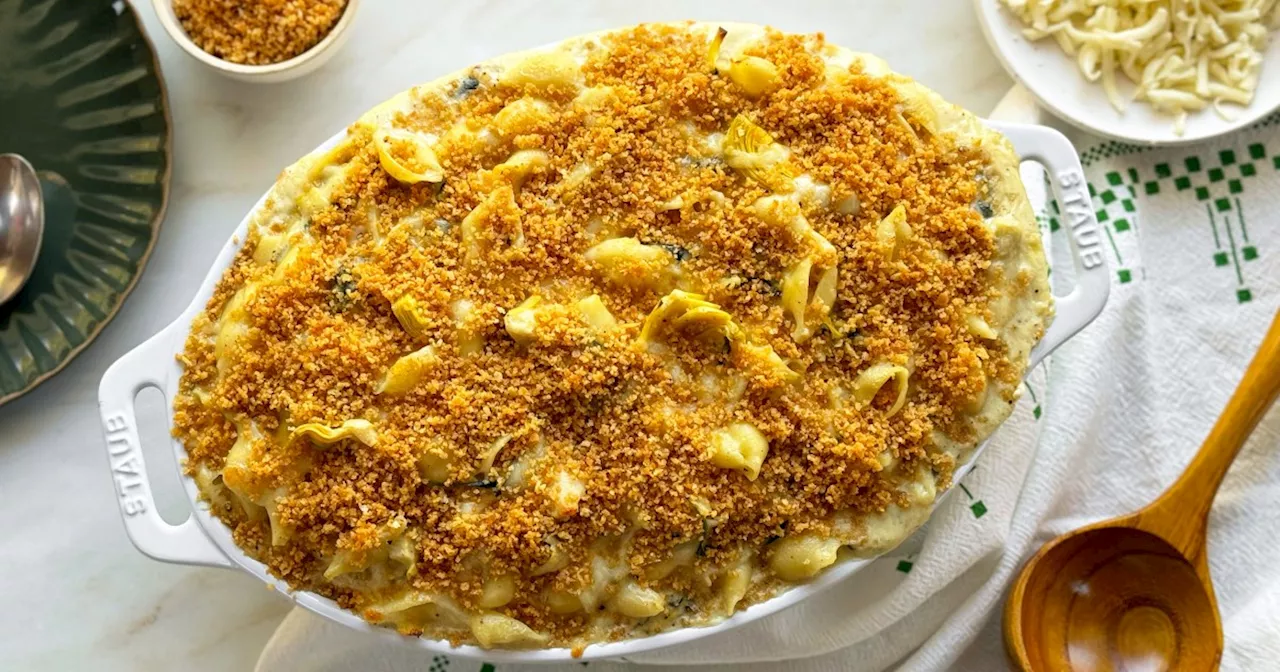 Spinach Artichoke Mac And Cheese Recipe