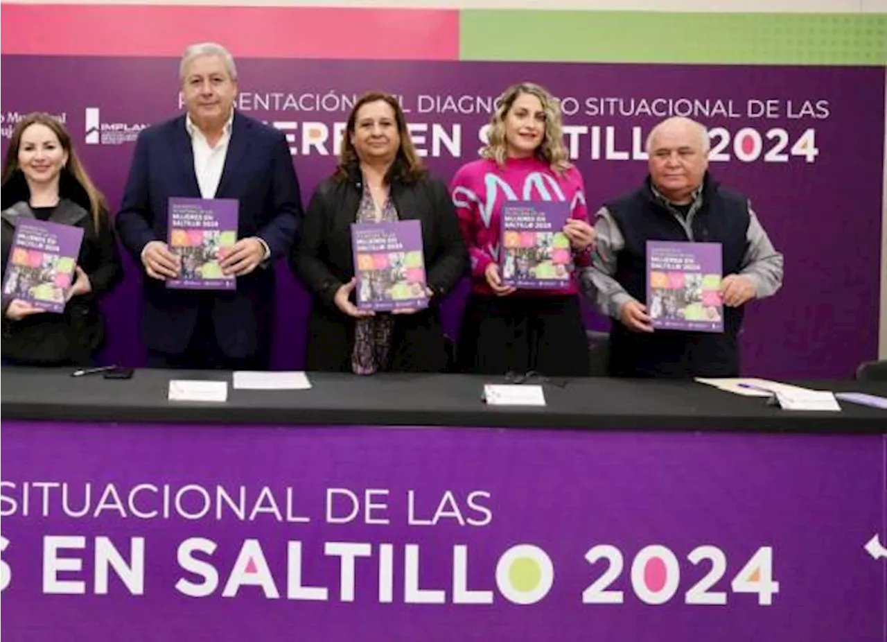 Presenta Alcalde Diagnóstico Situacional de las Mujeres en Saltillo 2024