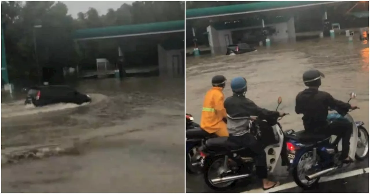 MyVi Driver Navigates Through Floodwaters, Becoming an Unofficial 'King of the Road'