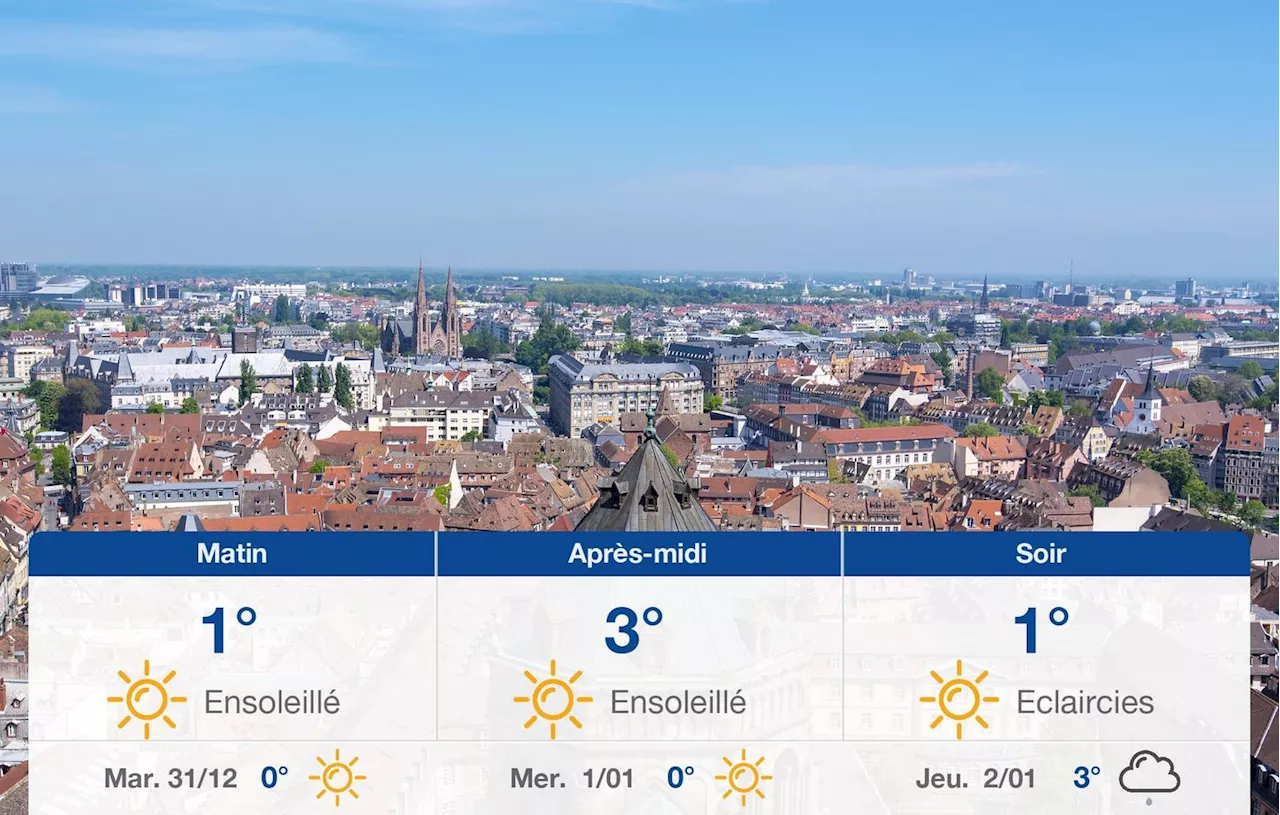 Strasbourg : Météo ensoleillée avec des températures fraîches