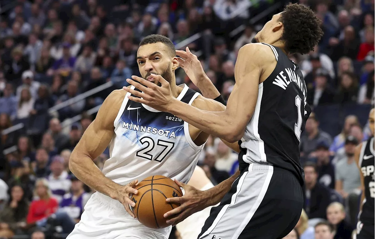 NBA : Wembanyama combatif mais un poil trop court face au Wolves de Gobert