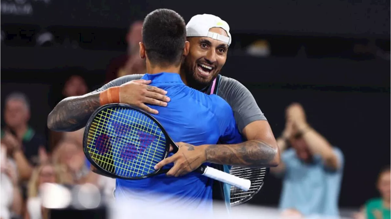 Emotional Kyrgios Makes Stunning Return to Tennis