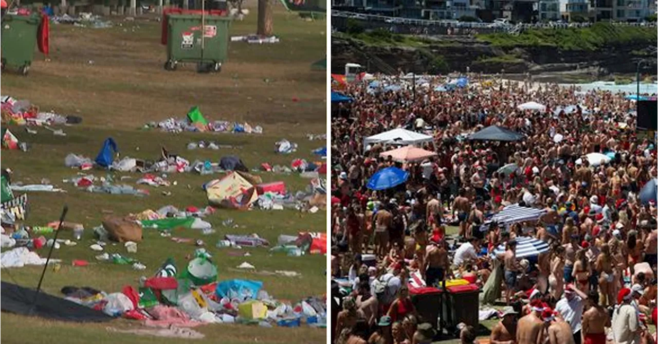 Bronte Beach Left Trashed After Boxing Day Crowds