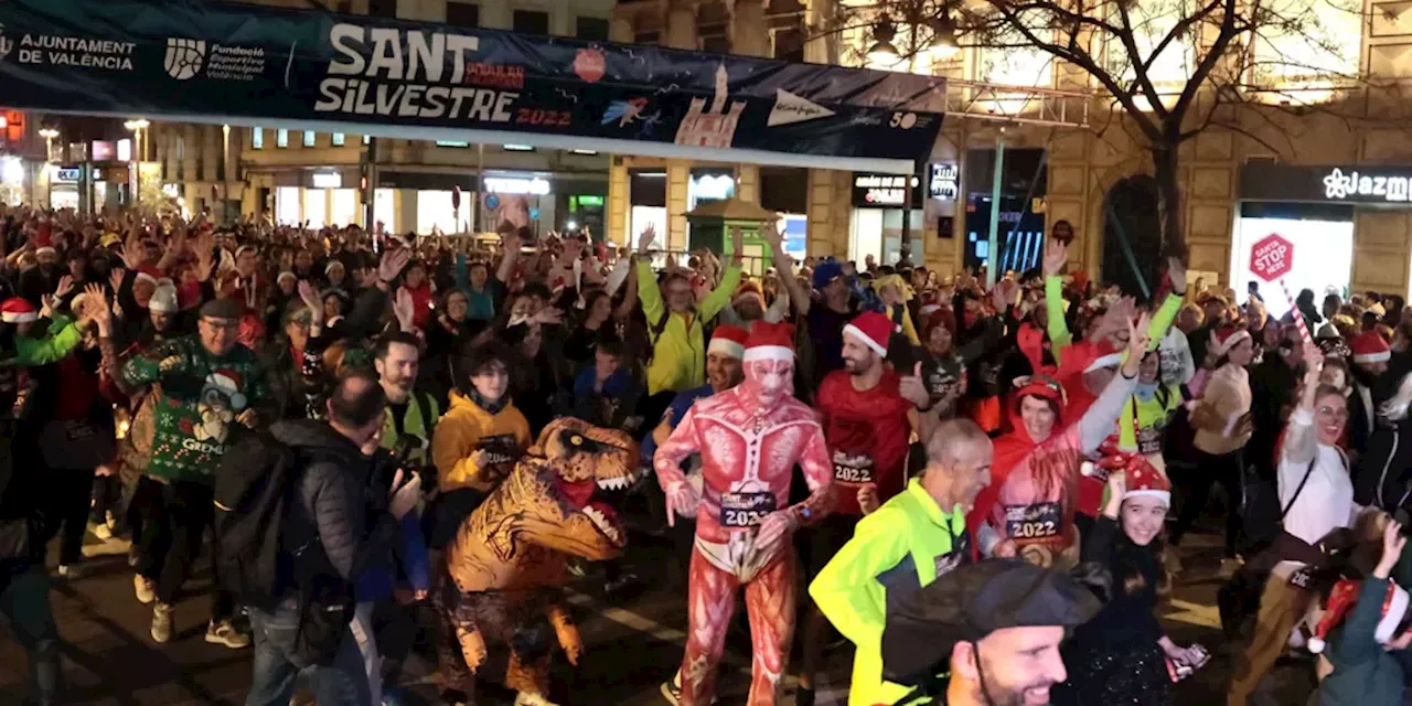 San Silvestre Valencia 2024: horario, recorrido y cortes de tráfico por la carrera