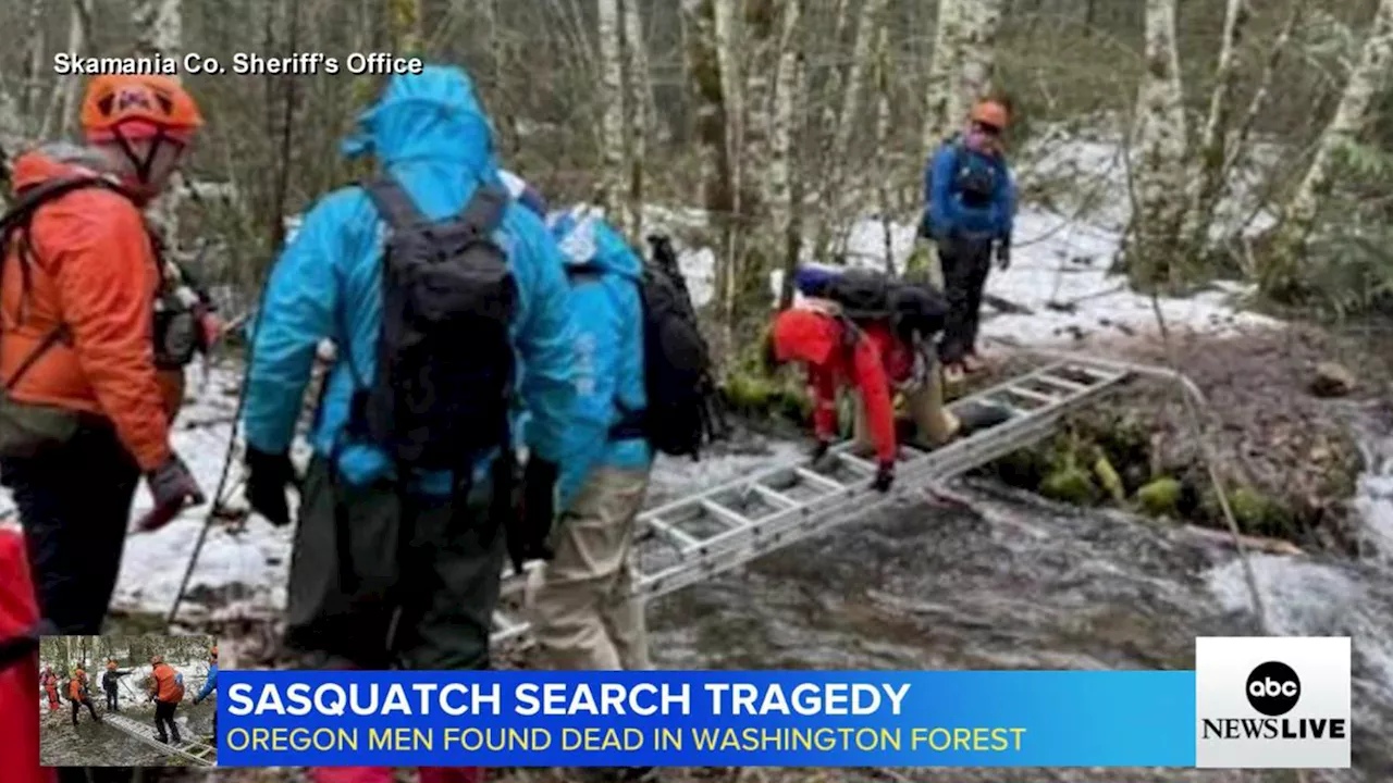 Two Oregon Men Die Searching for Sasquatch