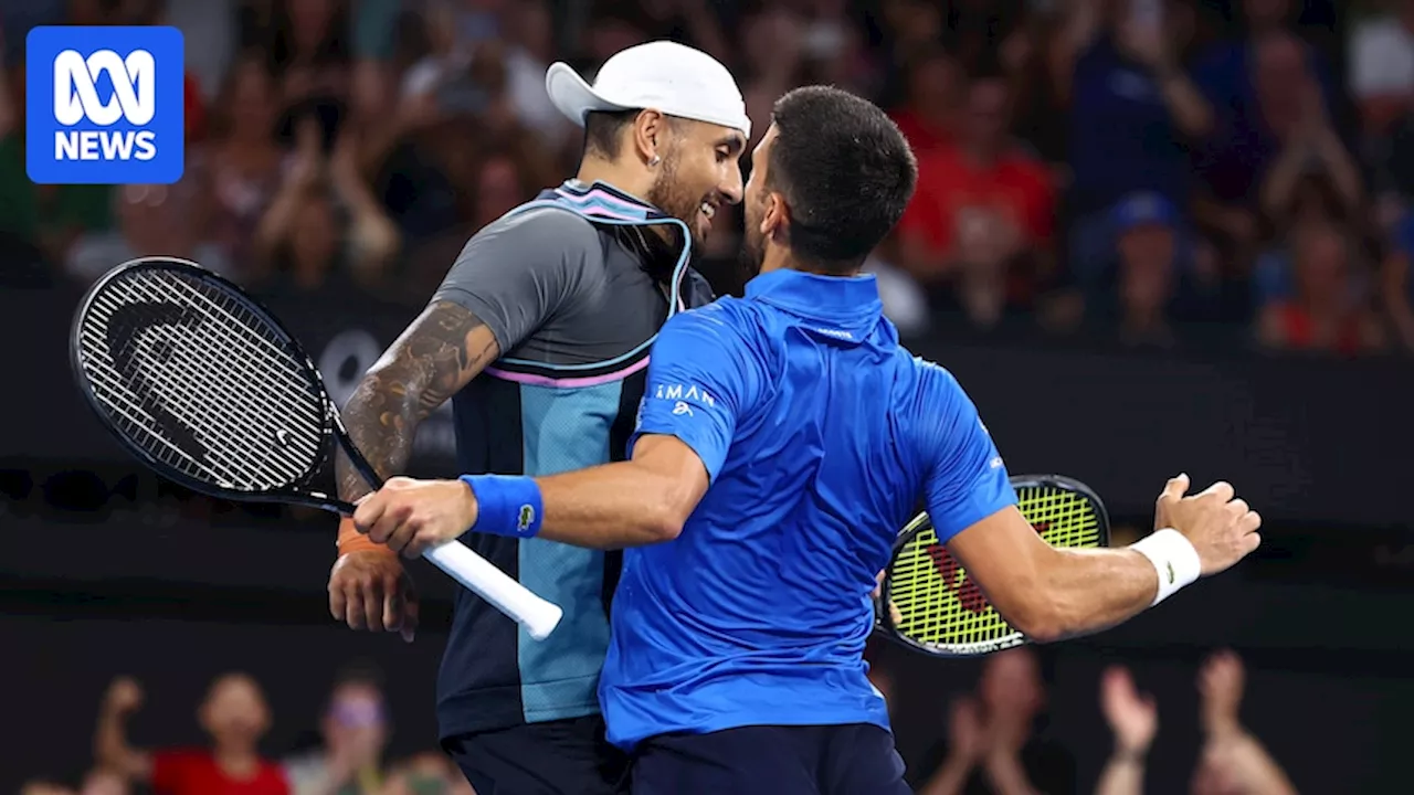 Djokovic and Kyrgios Combine for a Thrilling Doubles Victory