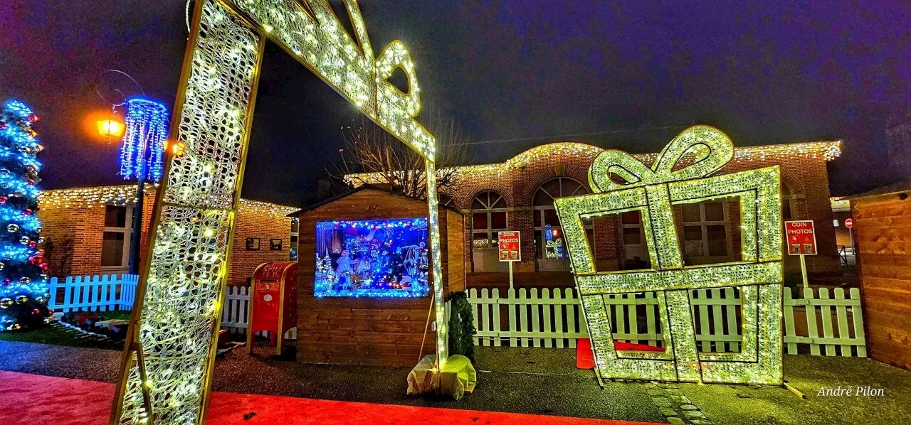 Magie de Noël : Héricy s'est décorée avec des lumières et des chalets