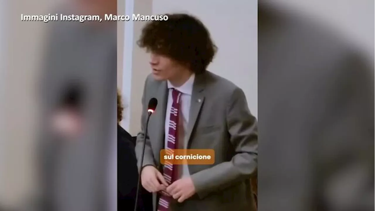 Marco Mancuso: 'Io sul cornicione, salvato da mia madre'