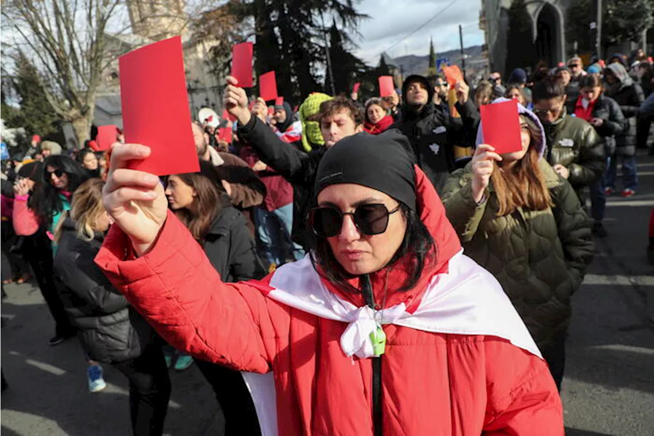 Tensione e Manifestazioni a Tbilisi per l'Insediamento del Nuovo Presidente