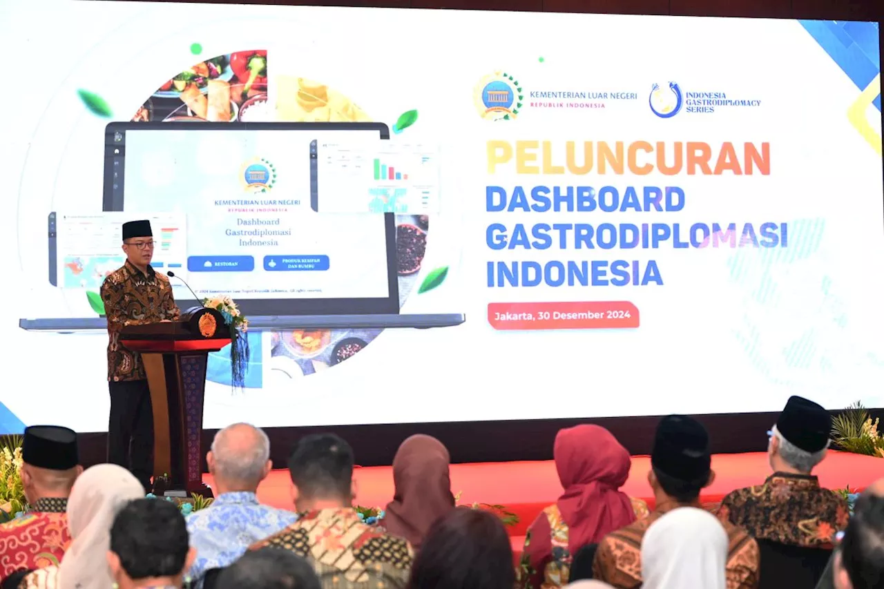 Menlu luncurkan Dashboard Gastrodiplomasi sebagai daya halus diplomasi