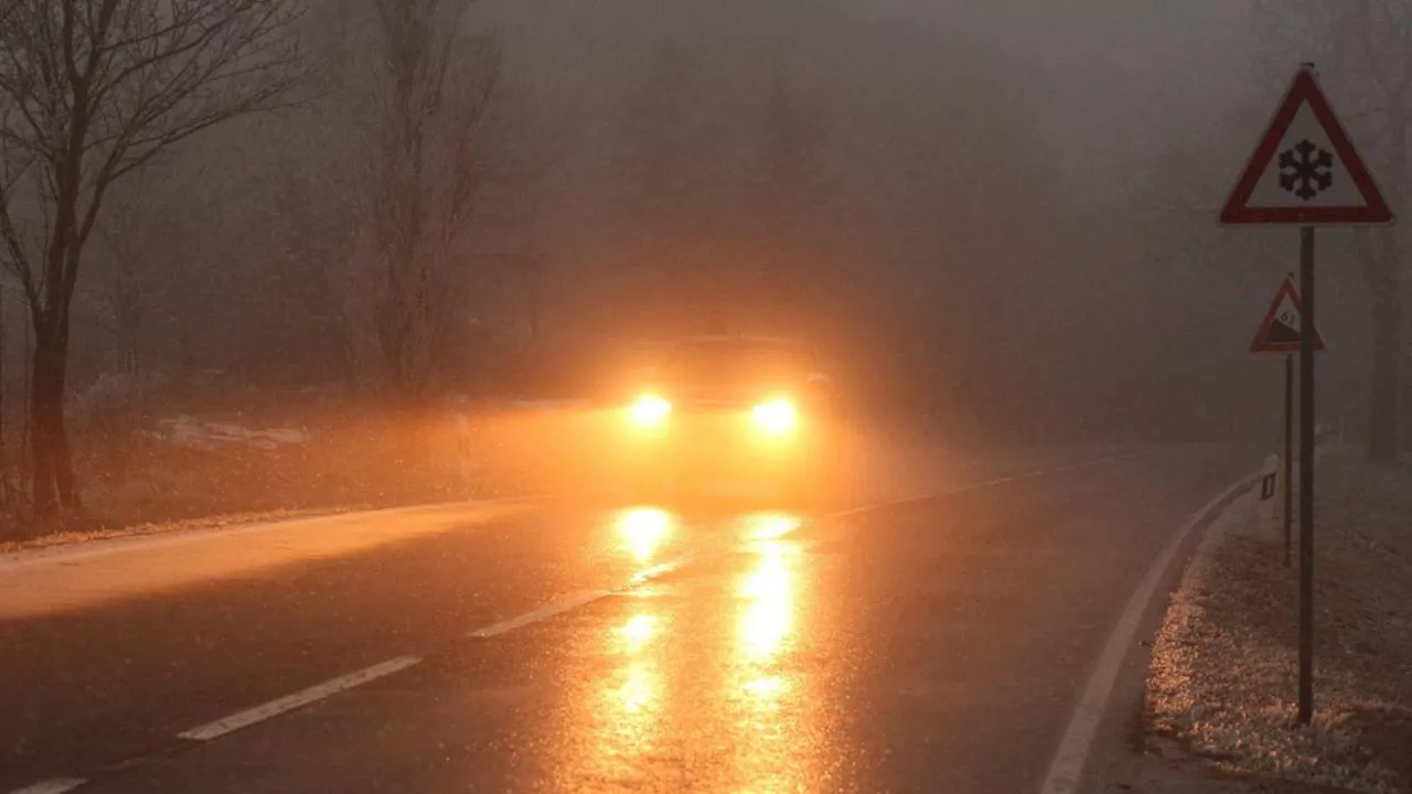 Wetter in Bayern: Gefahr von Glatteis und viel Nebel am Montag