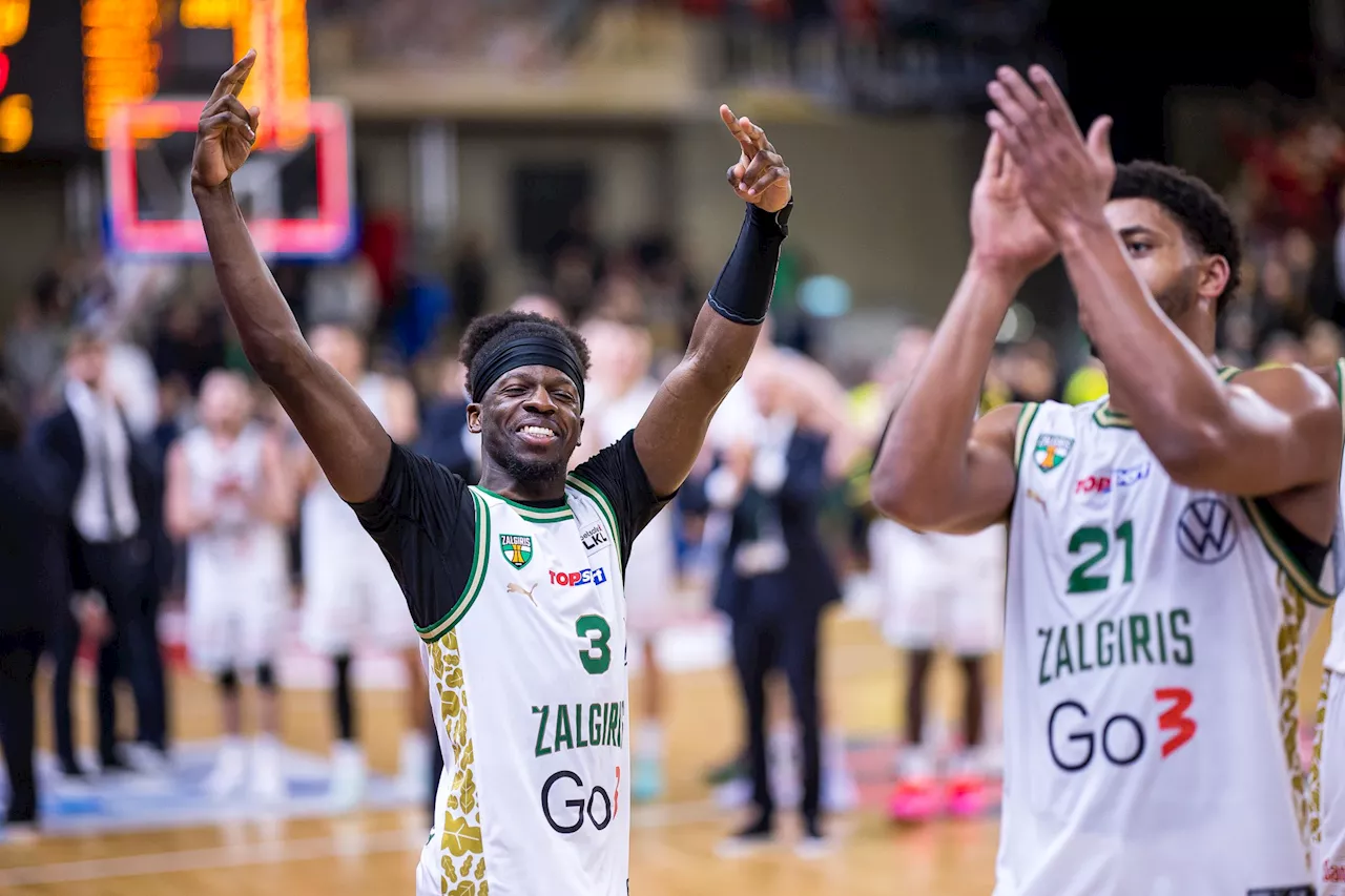 Sylvain Francisco illumine la victoire du Zalgiris Kaunas contre la Juventus Utena