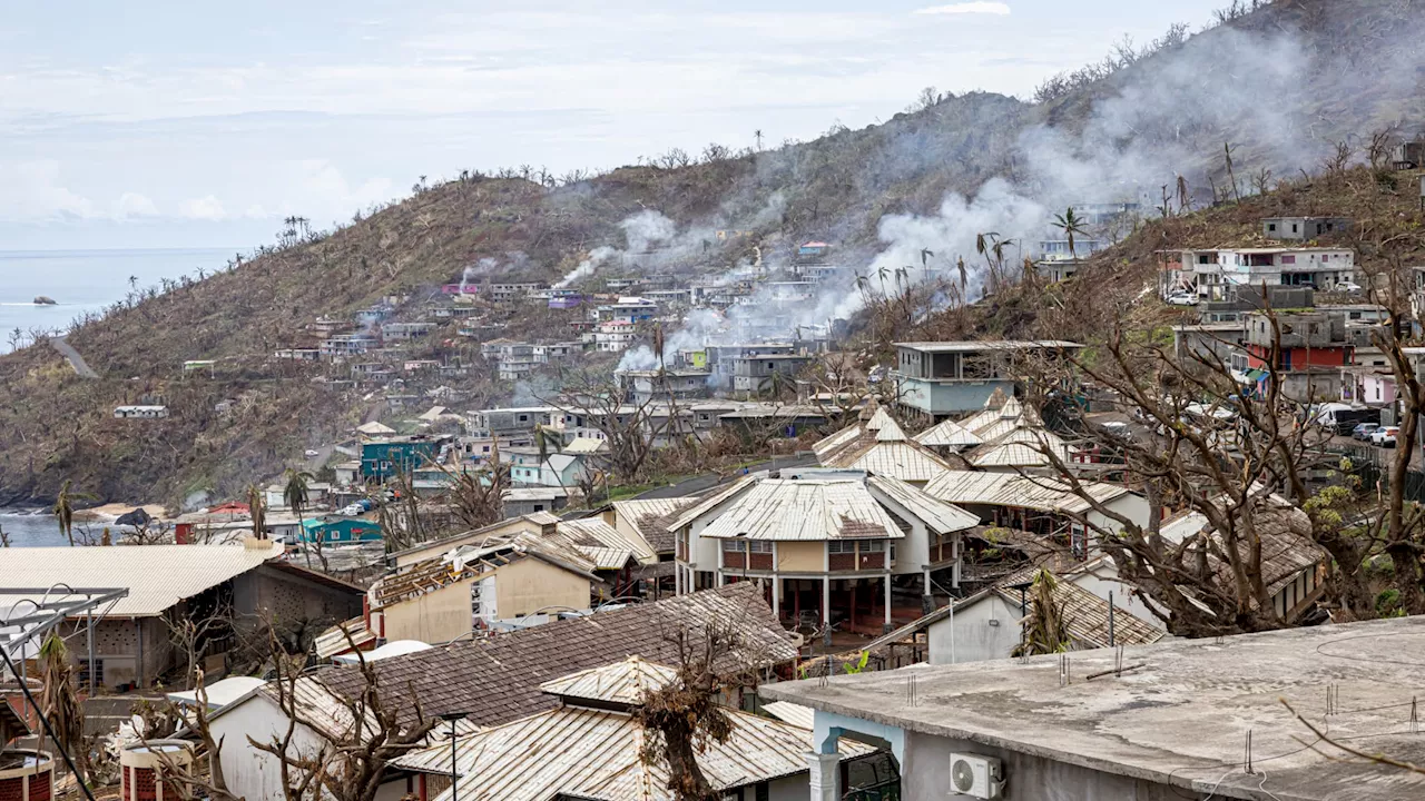 Mtsangadoua : Un village à Mayotte privé d'eau et d'électricité après le cyclone