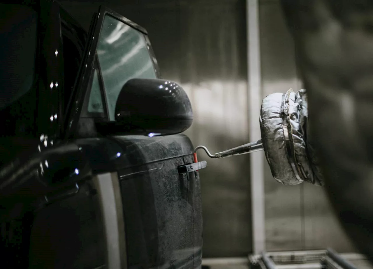 Rudy the Door-Testing Robot Pushes Limits at JLR's Gaydon