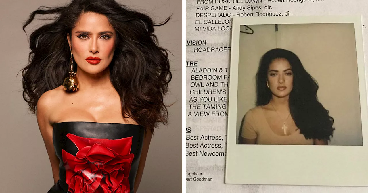 Salma Hayek's Resurfaced Casting Photo Sparks Plastic Surgery Debate