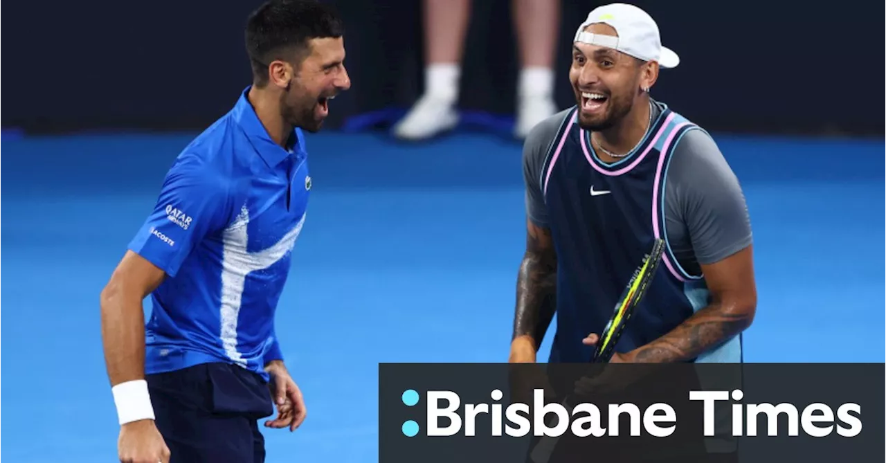 Djokovic and Kyrgios Deliver Thrilling Doubles Win in Brisbane