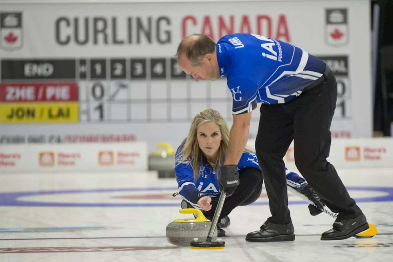 Jones and Laing Open Canadian Mixed Doubles Trials with Victory