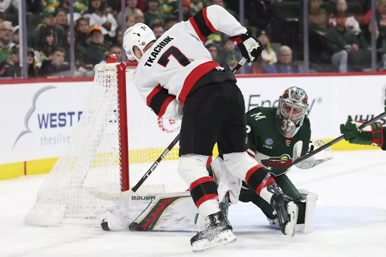 Senators Top Wild in Minnesota for First Time Since 2016