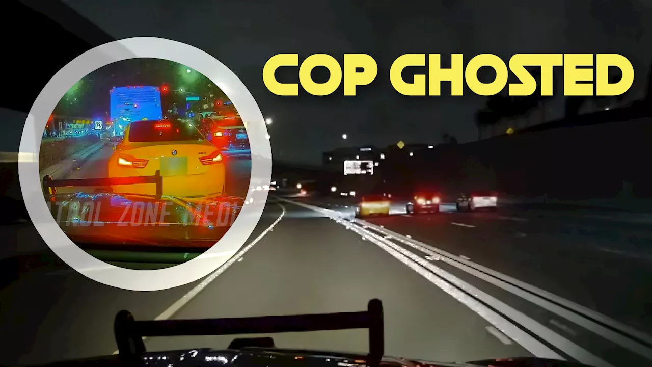 CHP Officer's Street Racing Chase Ends Unsuccessfully