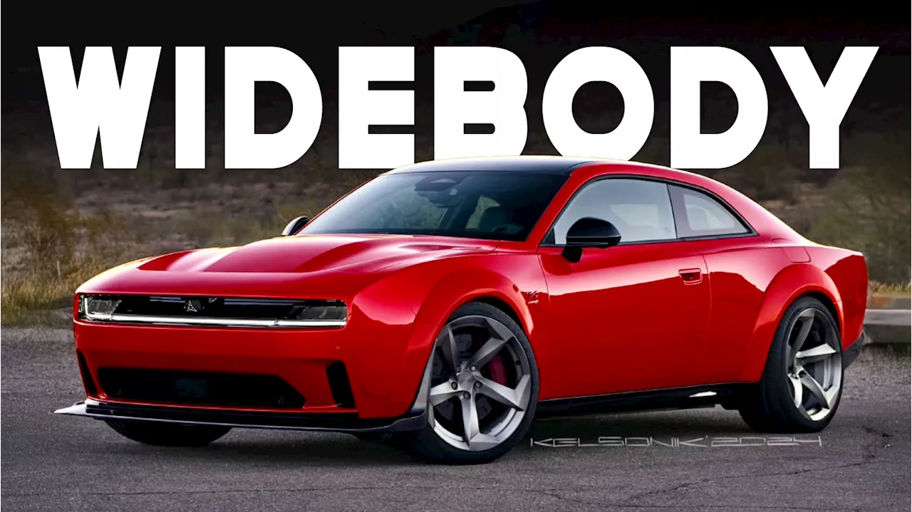 Widebody Render Imagines The New Dodge Charger With Bold Stance