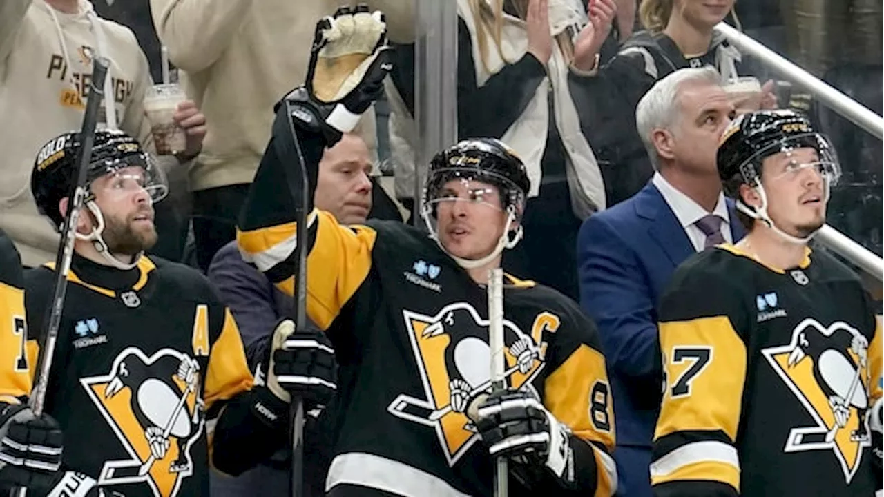 Crosby Surpasses Lemieux's Franchise Assist Record