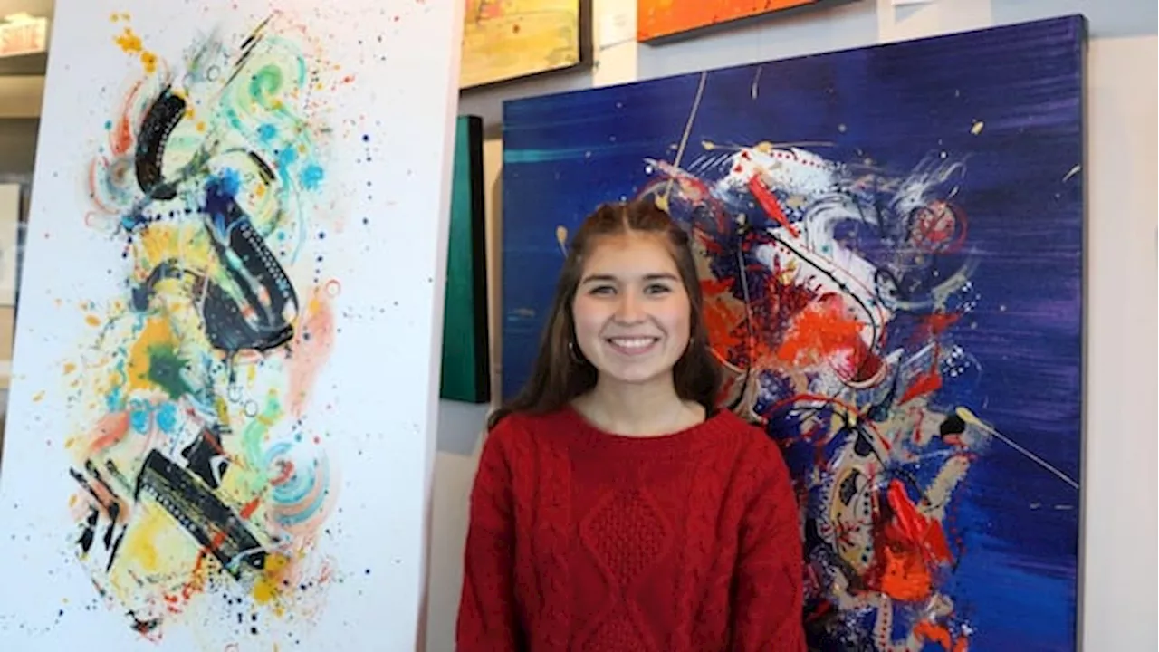 Quebec Teen Artist Makes Waves in International Art Scene