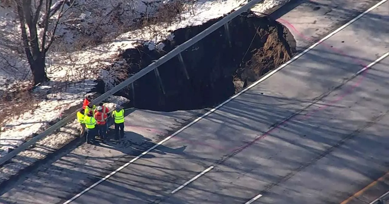 I-80 Reopens in New Jersey After Sinkhole Repair