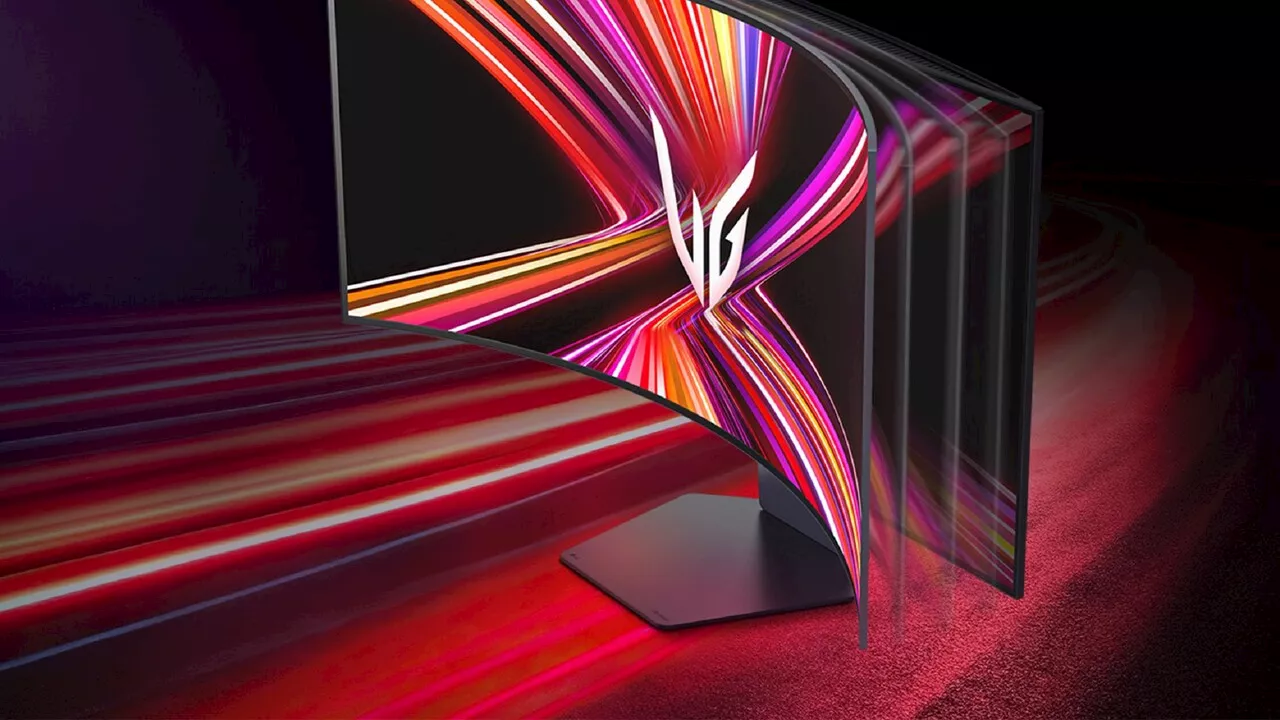 LG stellt weltweit ersten biegbaren 5K2K-OLED-Gaming-Monitor vor