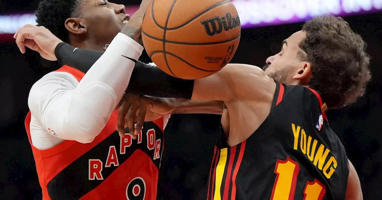 Hawks Rout Raptors for 10th Straight Loss