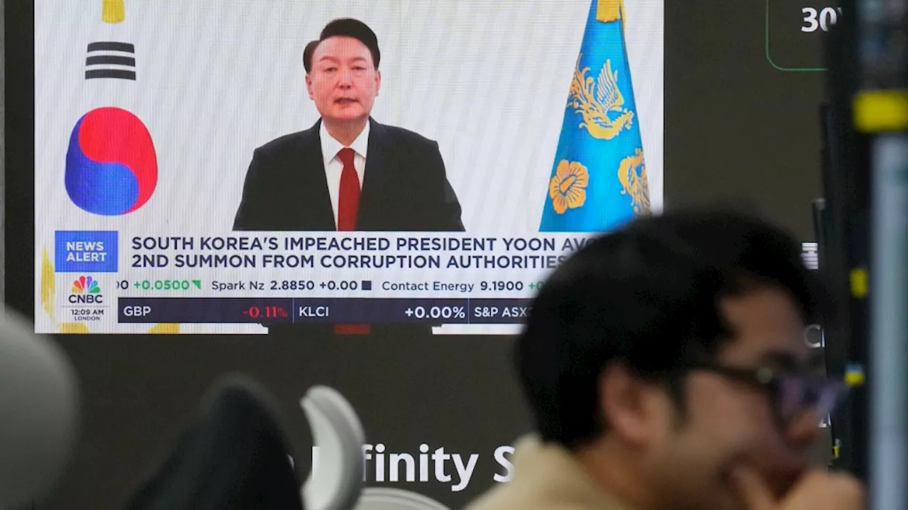 South Korea Seeks Detention Warrant for Impeached President Yoon Suk Yeol Over Martial Law Decree