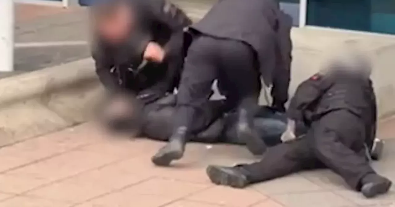 Manchester Airport Police Brutality Video Sparks Outrage