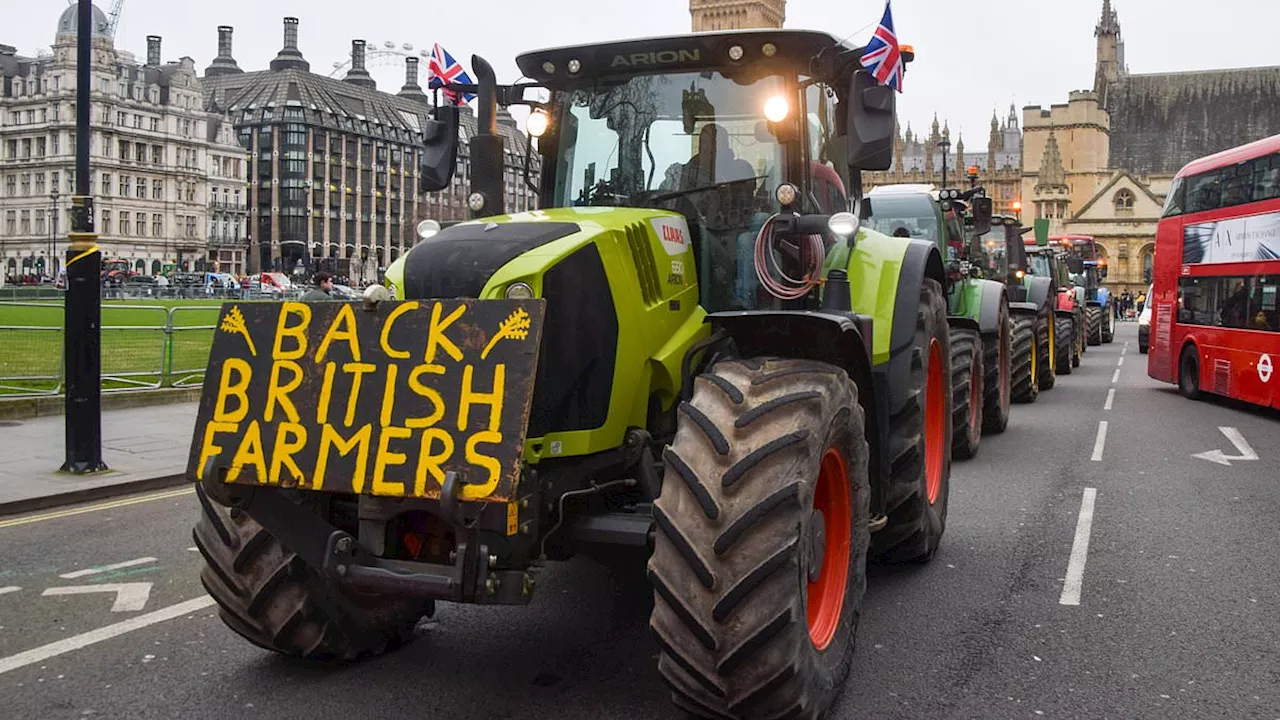 Farmers Plan Tractor Blockades of Supermarkets Over Inheritance Tax