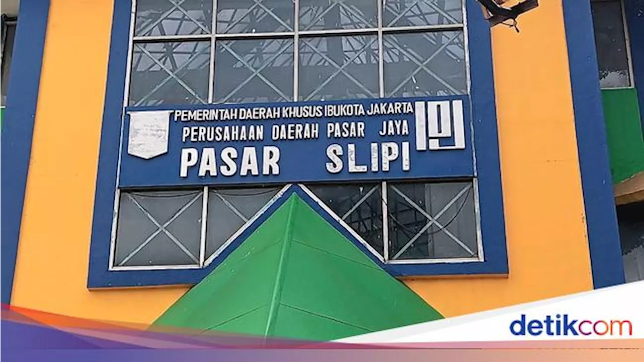 Pasar Slipi Menua dan Sepi, Bak Kuburan