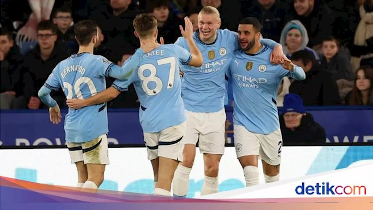 Man City Taklukkan Leicester, Guardiola Harap Jaga Tren Positif