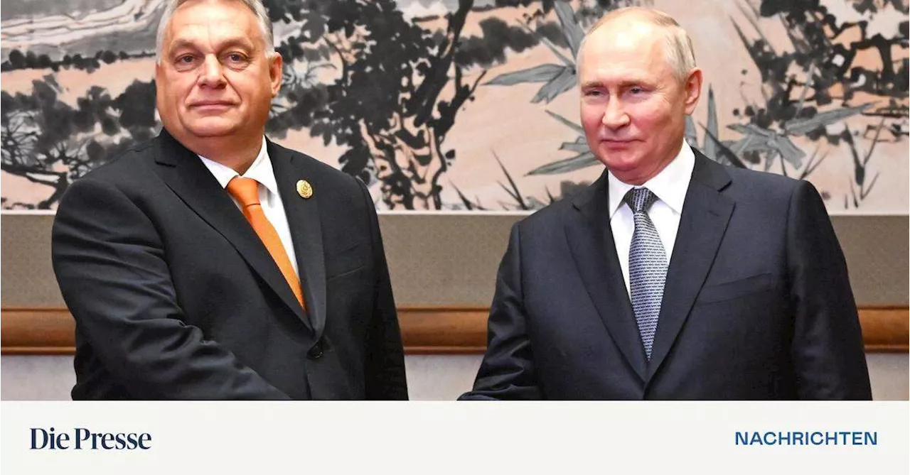 Putins selektive Glückwünsche: Orbán, Fico und Schröder bekommen Neujahrs-Telegramm