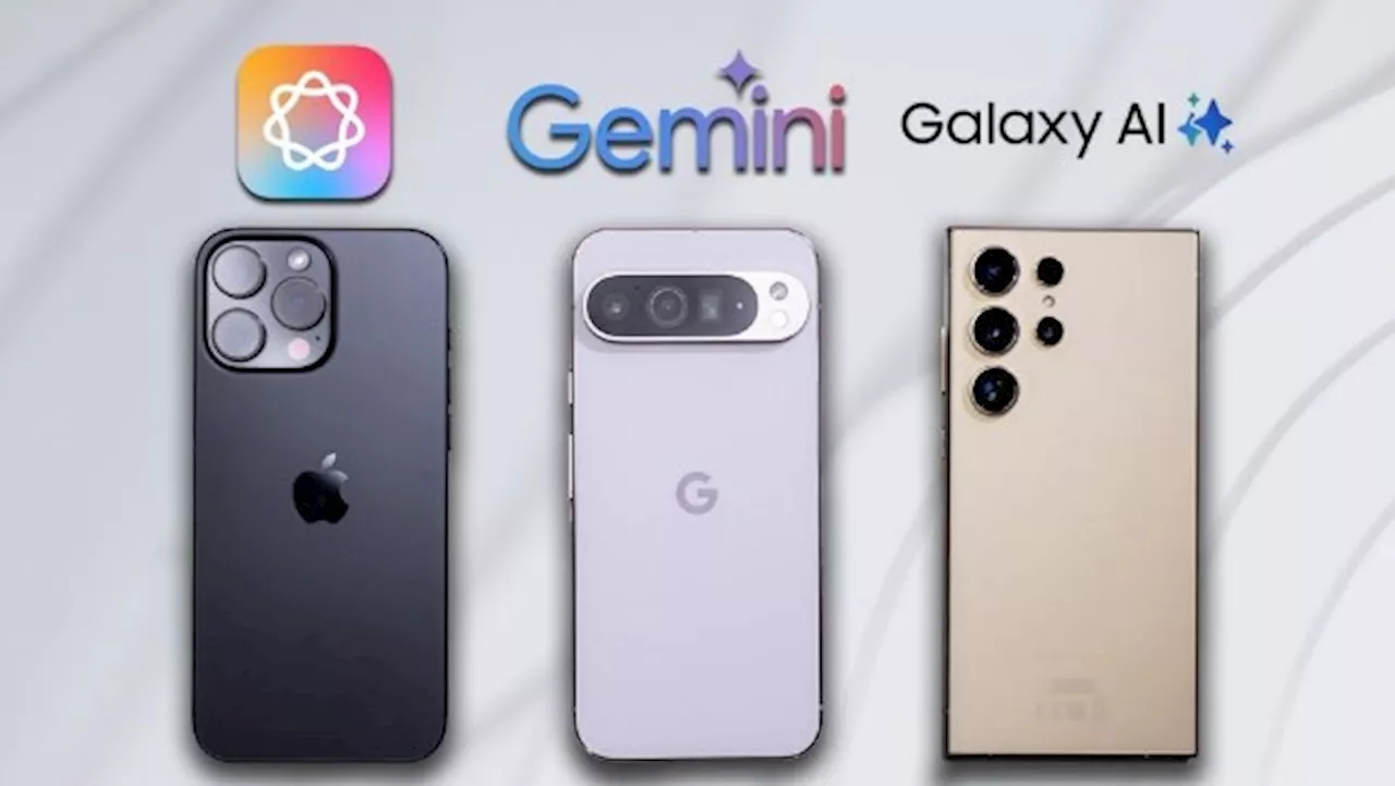 سباق الذكاء الاصطناعي.. مقارنة بين Apple Intelligence وGoogle Gemini وGalaxy AI