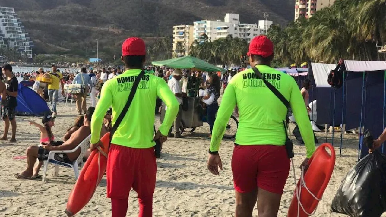 Alarma por ahogamientos en playas de Santa Marta