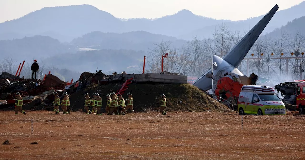 Aerolínea Jeju Air se disculpa con familiares de afectados por accidente