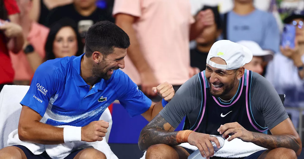 Djokovic-Kyrgios, ça détonne : 'Nous nous étions promis de faire ça une fois'