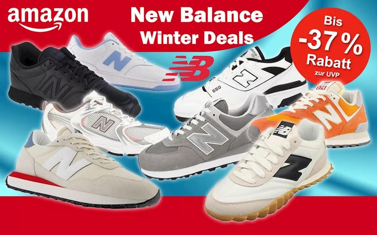 Top Rabatte auf New Balance Sneaker im Amazon Winter Sale