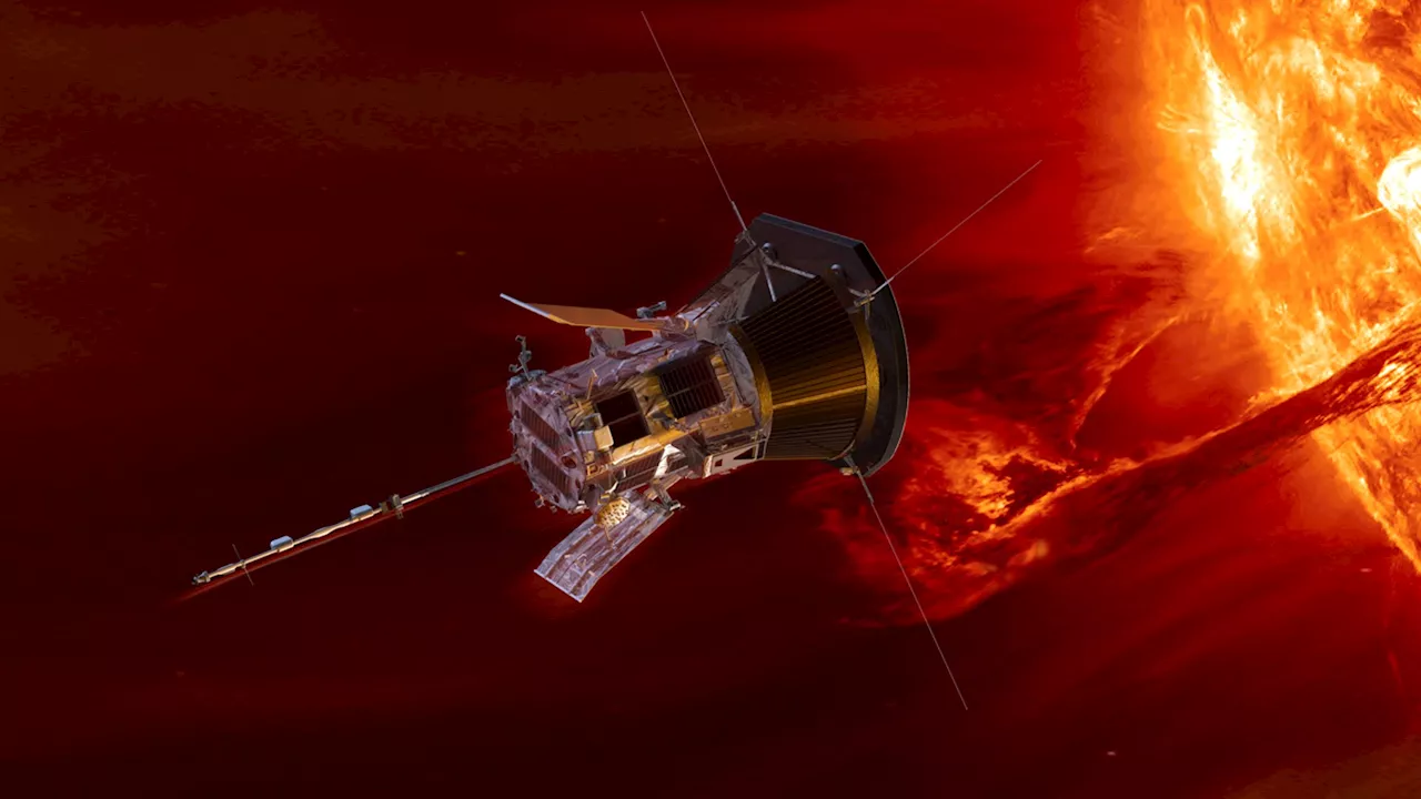 Svenska rymdfarkosten Parker Solar Probe forbi solen