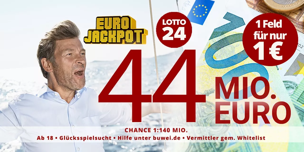 Silvesterabend mit Millionengewinn: Eurojackpot-Angebot bei LOTTO24