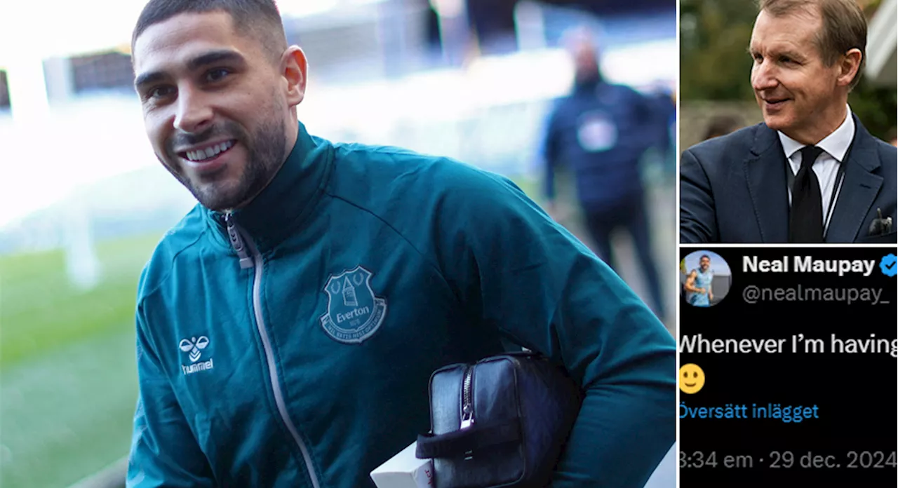 Maupay: Skämt om Everton-förlustar 