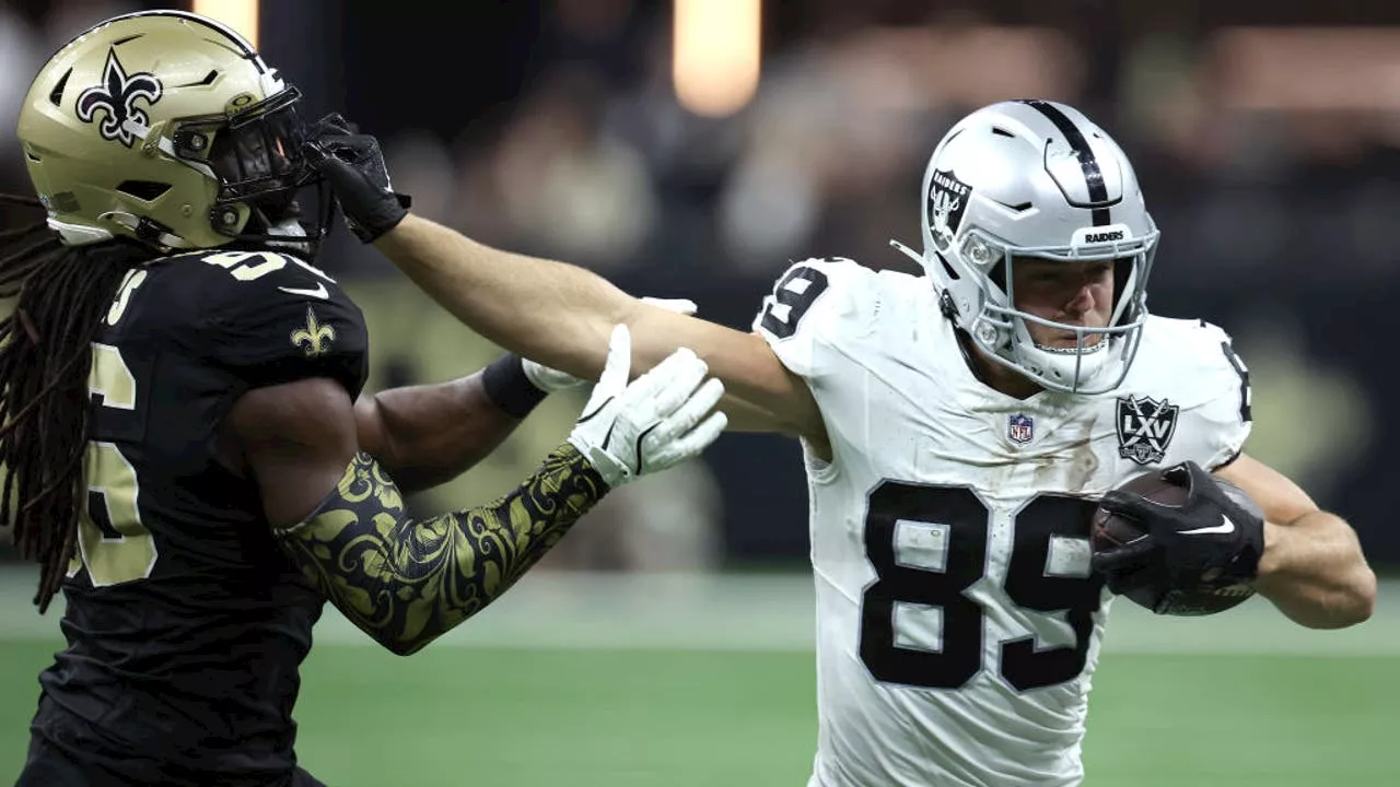 Raiders' Brock Bowers breaks ex-Chicago Bear Mike Ditka's rookie tight end mark